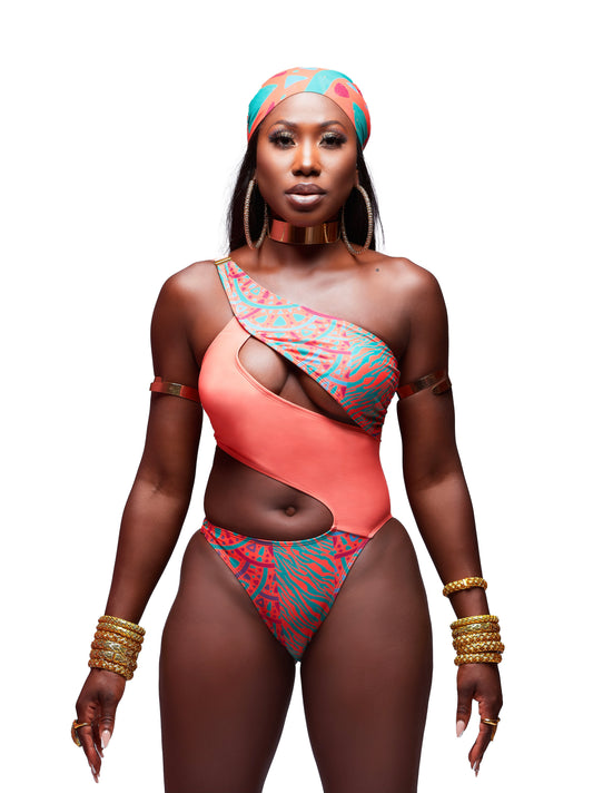 One Shoulder Monokini
