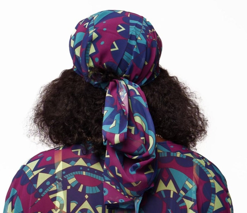 Purple Women's Scarf