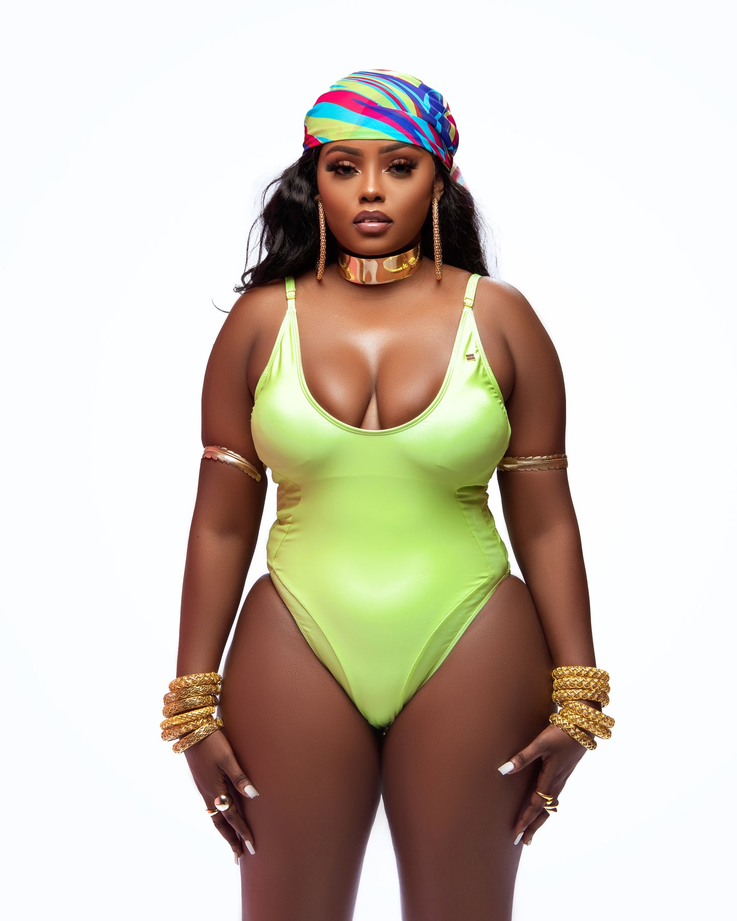 Neon Green Bikini Set