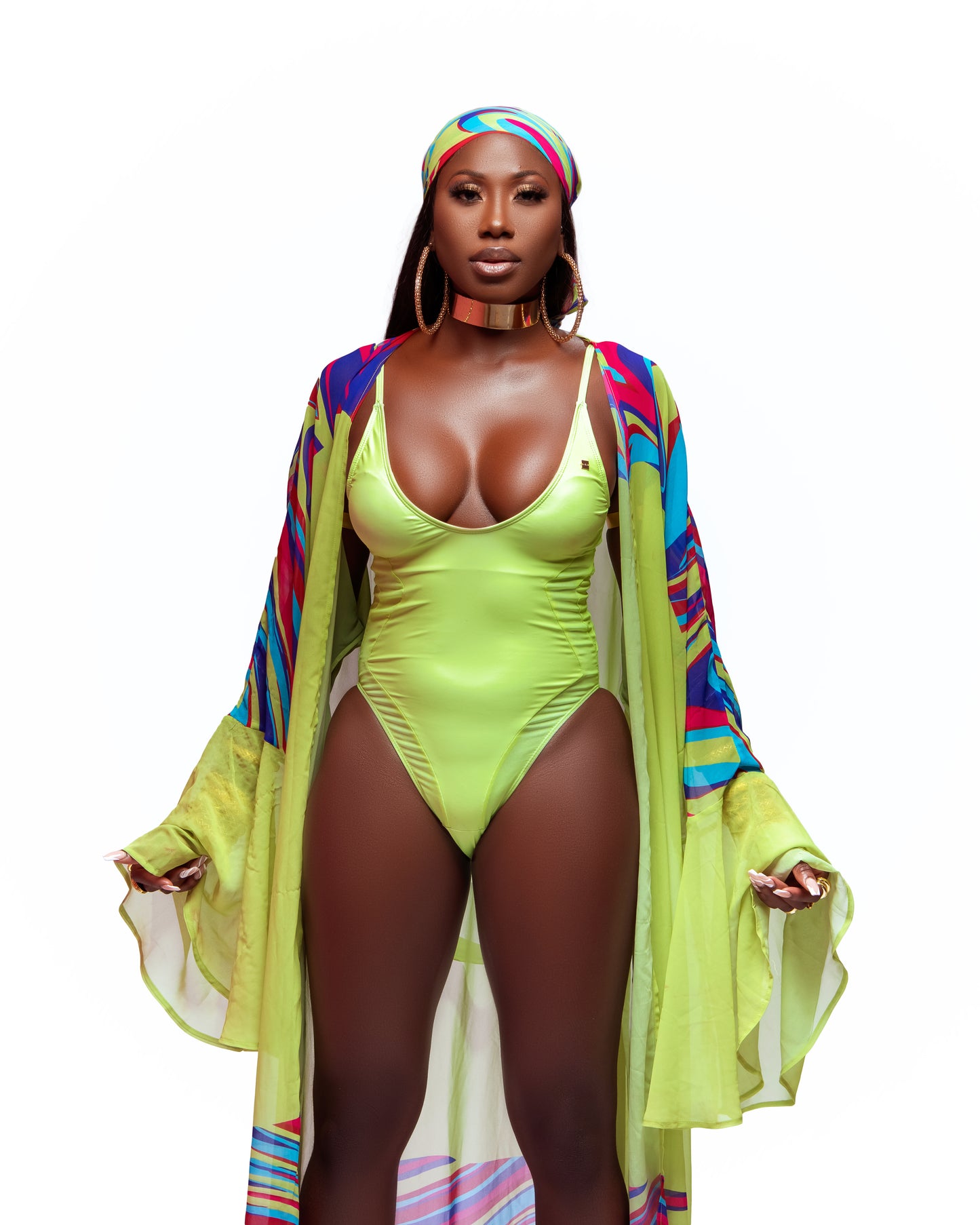 Neon Green Bikini Set