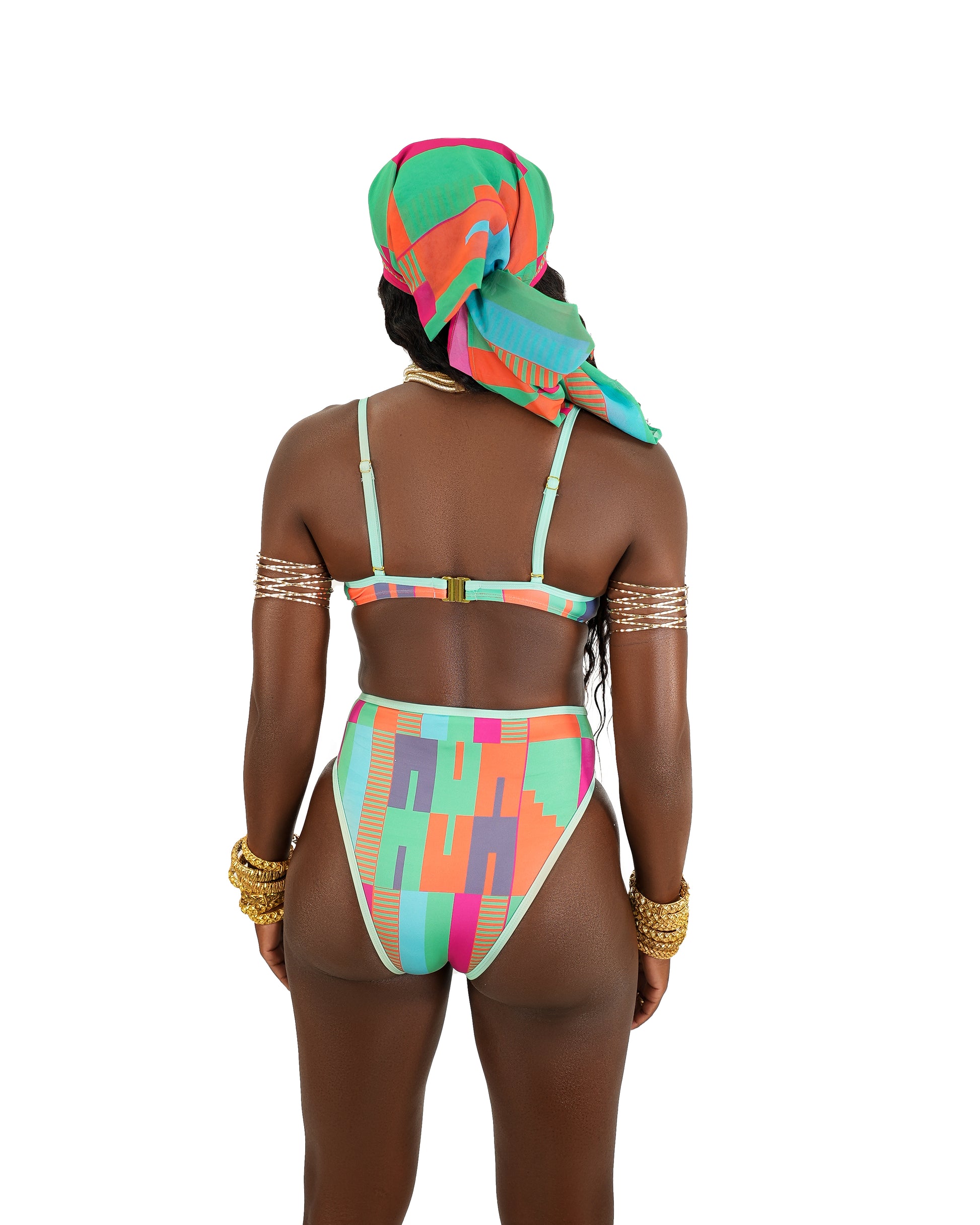High-Waist Bikini Set