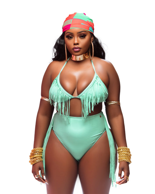 Mint Green Bikini Set