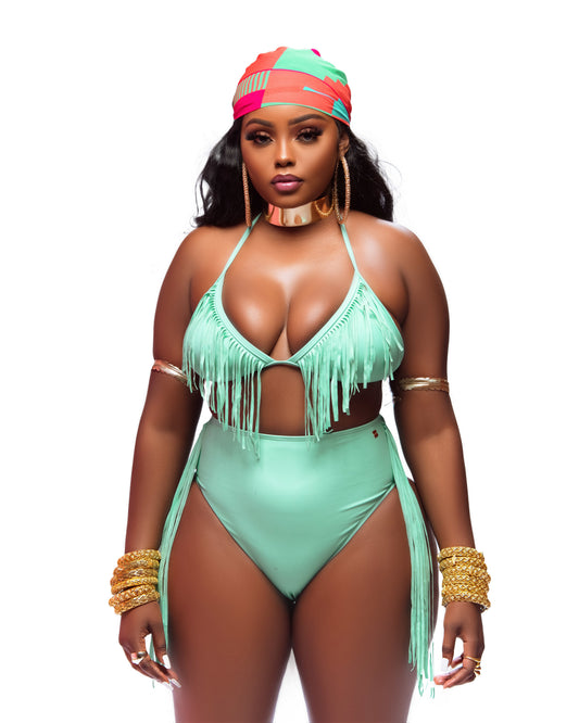 Mint Green Bikini Set